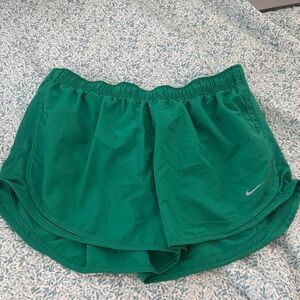 Nike Women's Kelly/Emerald Green DriFit Athletic Shorts